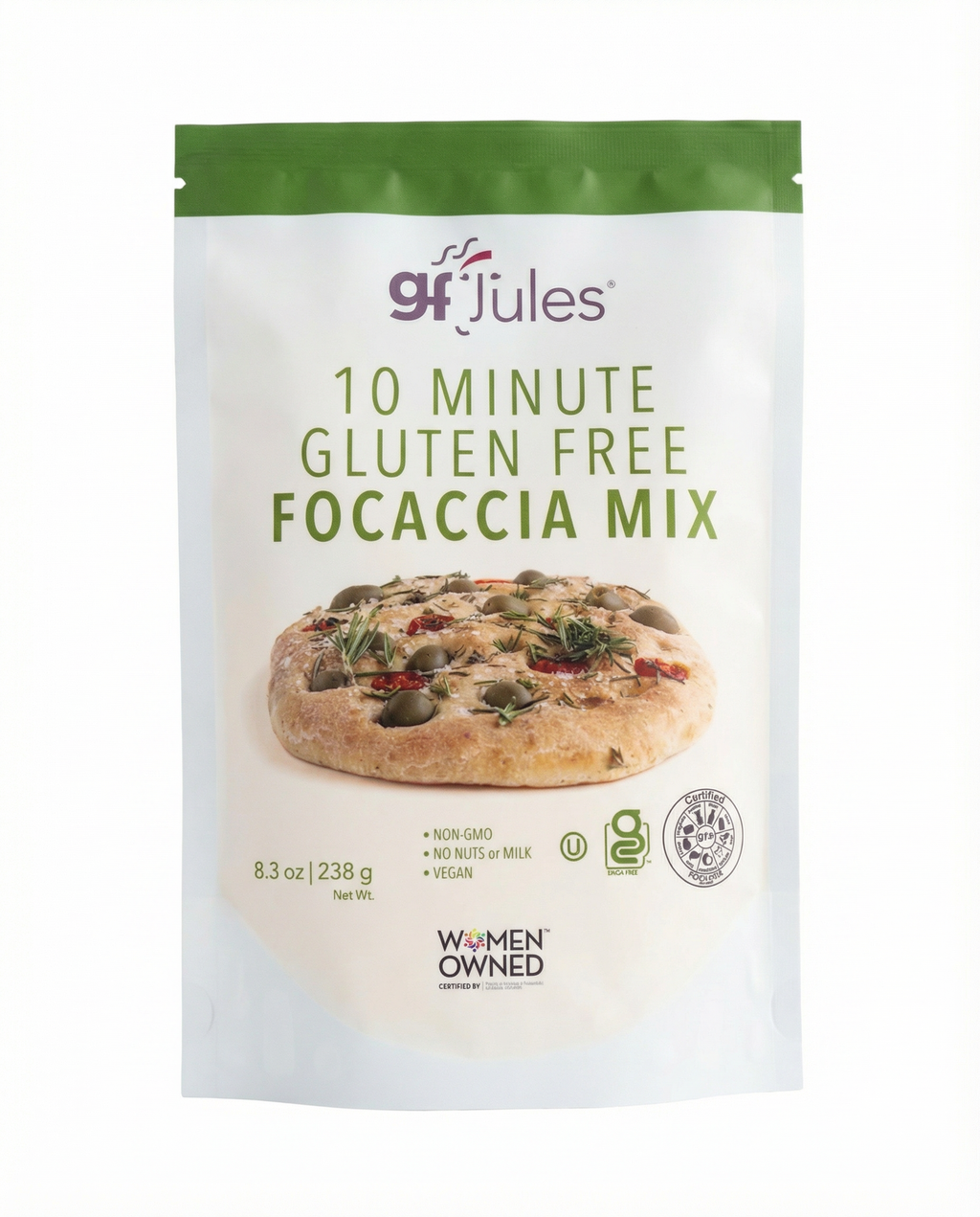 10-Minute Gluten Free Focaccia Mix