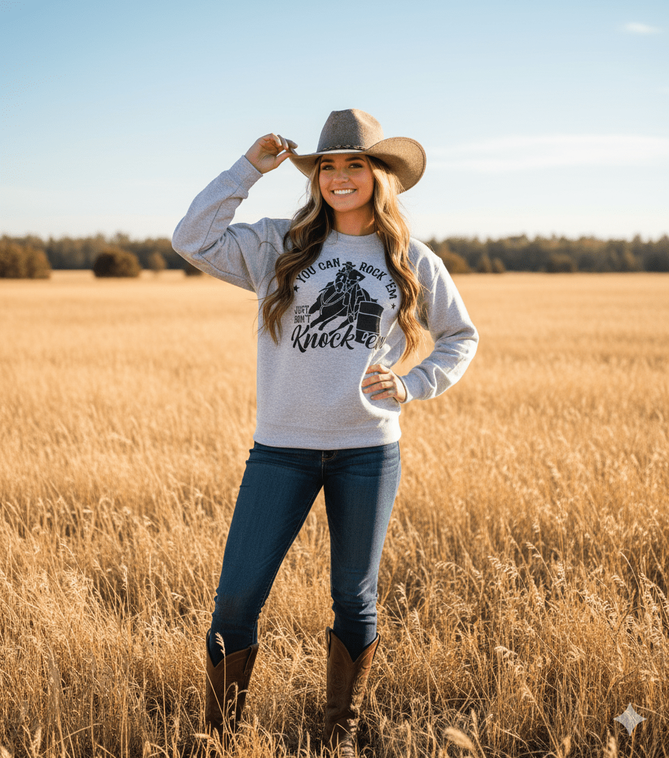 Rock Em Knock Em Graphic Sweatshirt