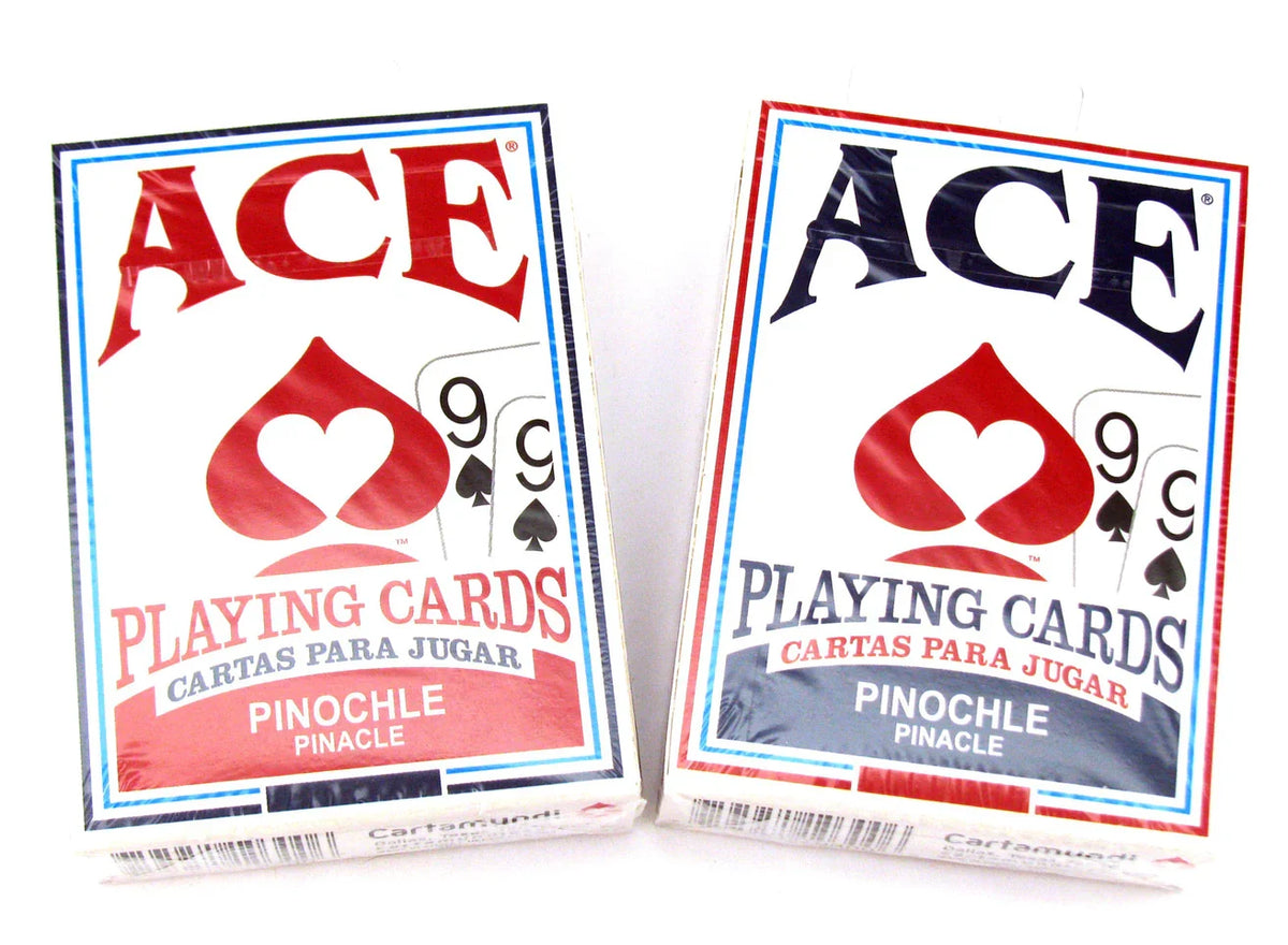 Cartamundi Ace Authentic Pinochle Playing Cards – Collector’s Single Deck