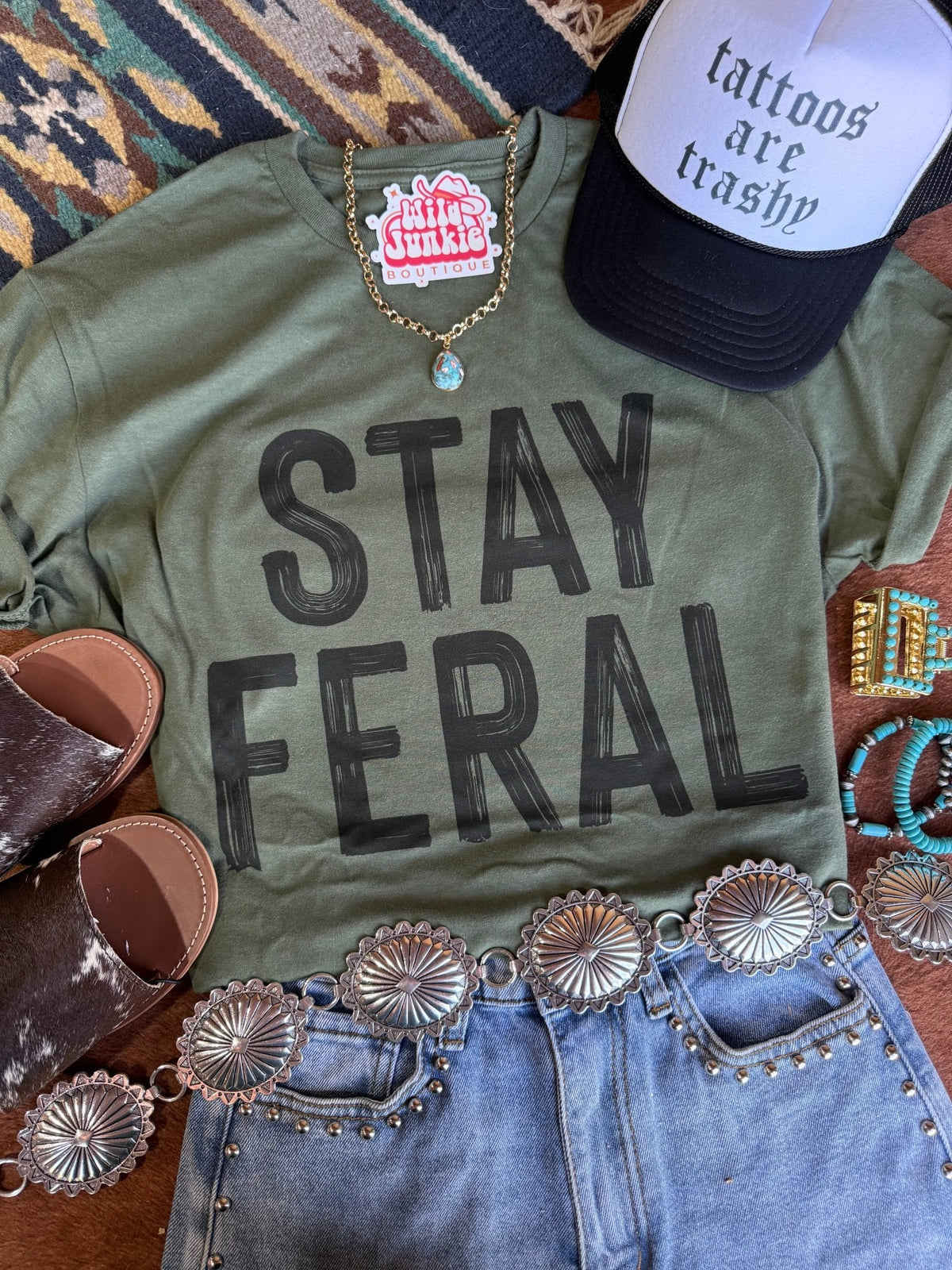 Stay Feral Graphic Tee