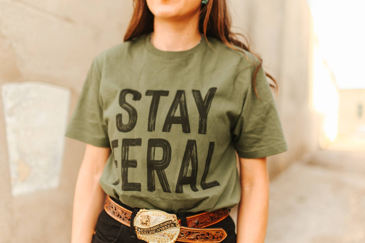 Stay Feral Graphic Tee