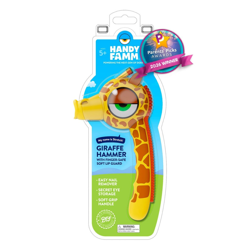 Kids Yellow Giraffe Hammer | Stretch
