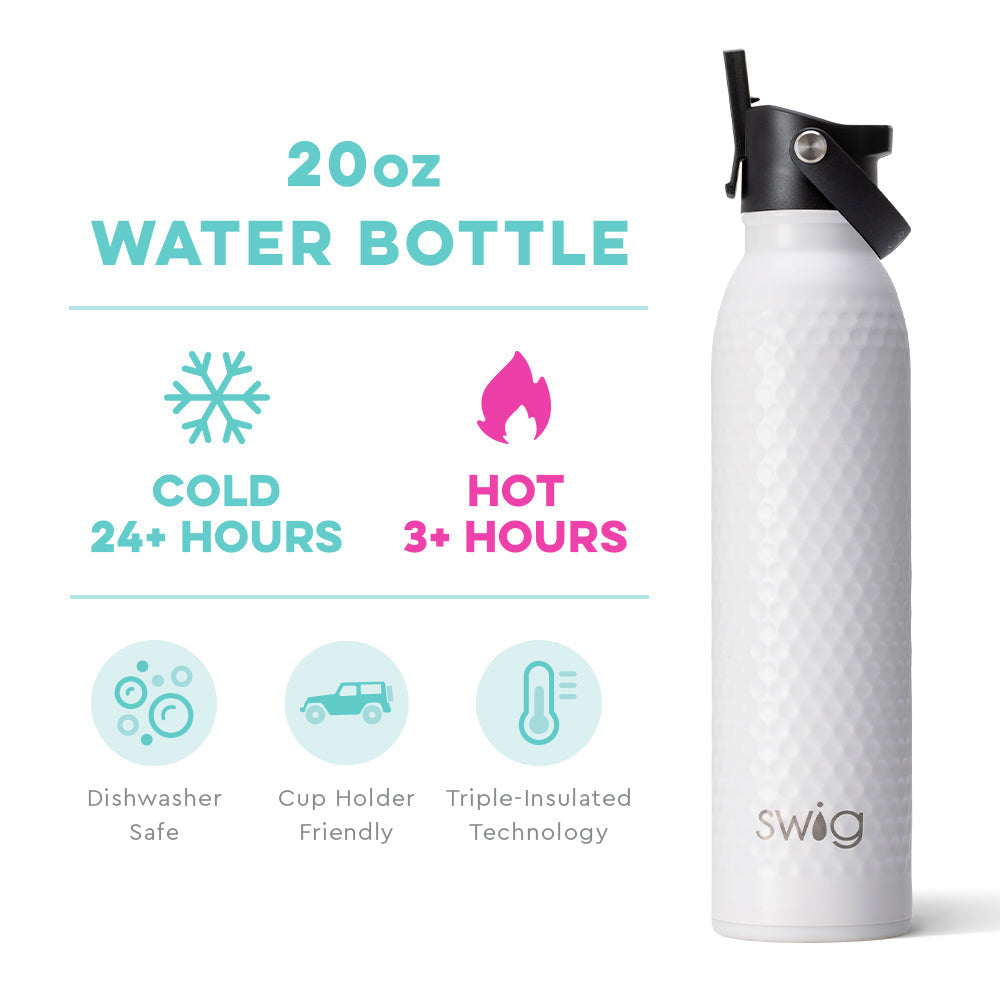Golf Partee Flip + Sip Water Bottle (20oz)