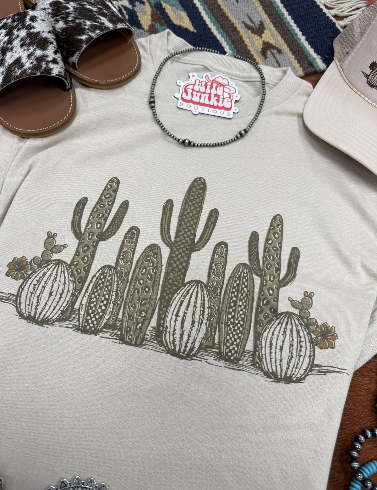 Western Cactus Garden Graphic Tee