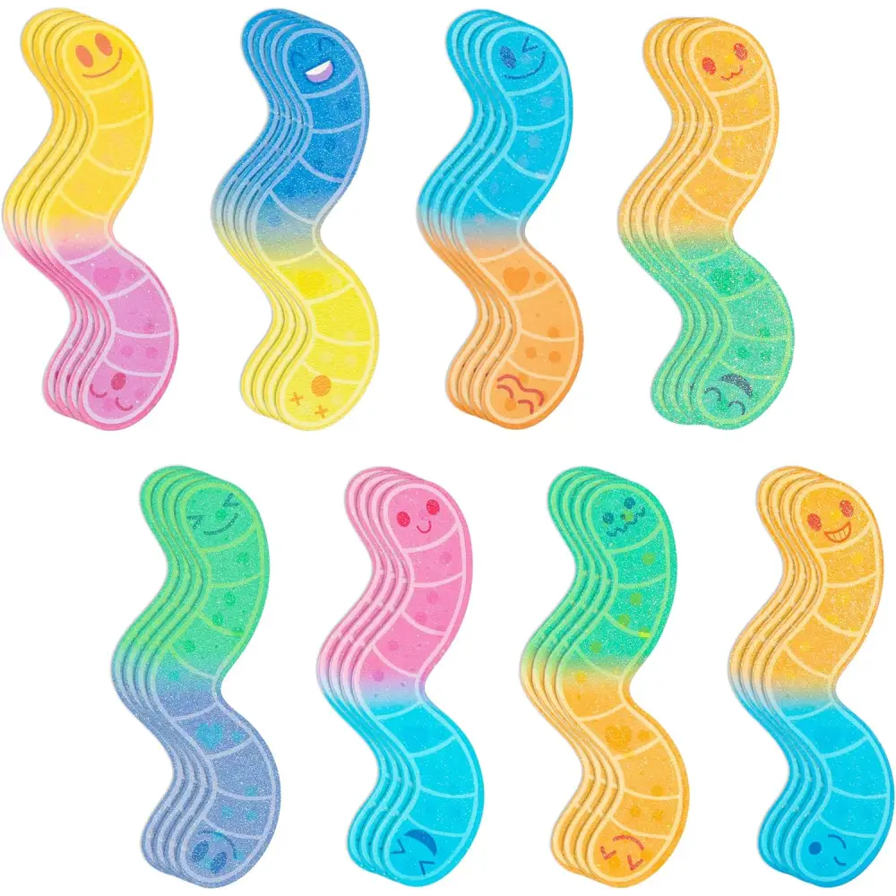 Wormy Bookmarks